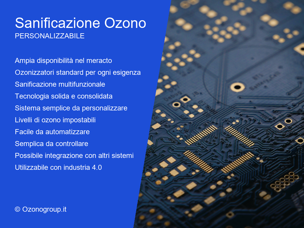 Ozono Sanificazione Benefici Personalizzabile